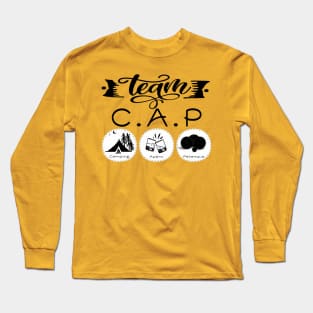 Team CAP Camping Apéro Pétanque Long Sleeve T-Shirt